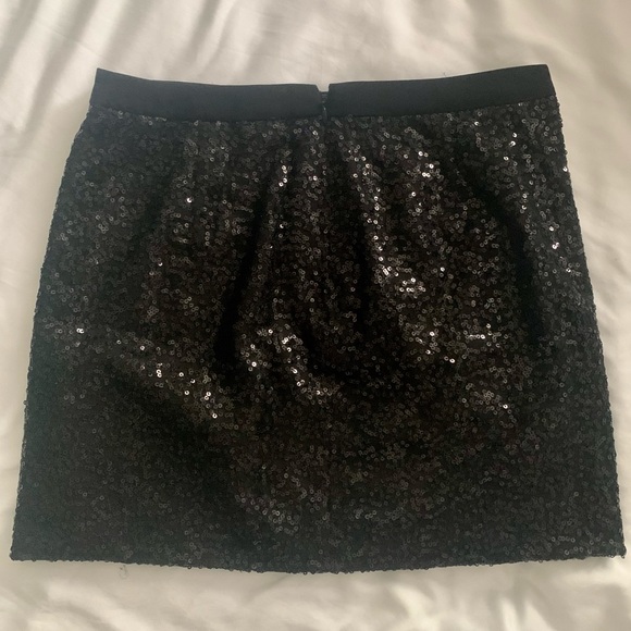 JCREW BLACK SEQUENCE MINI SKIRT - Picture 5 of 5